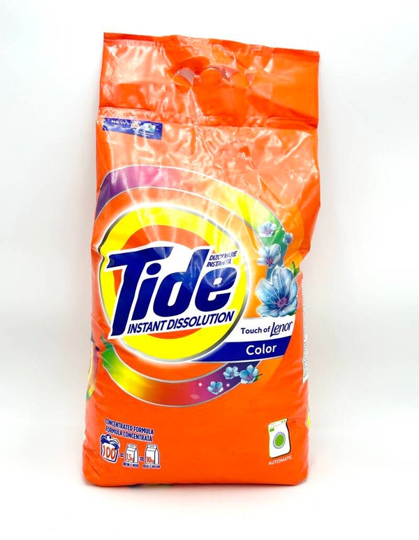 LESSIVE EN POUDDRE TIDE COLOR 100 lavages 7,5KG