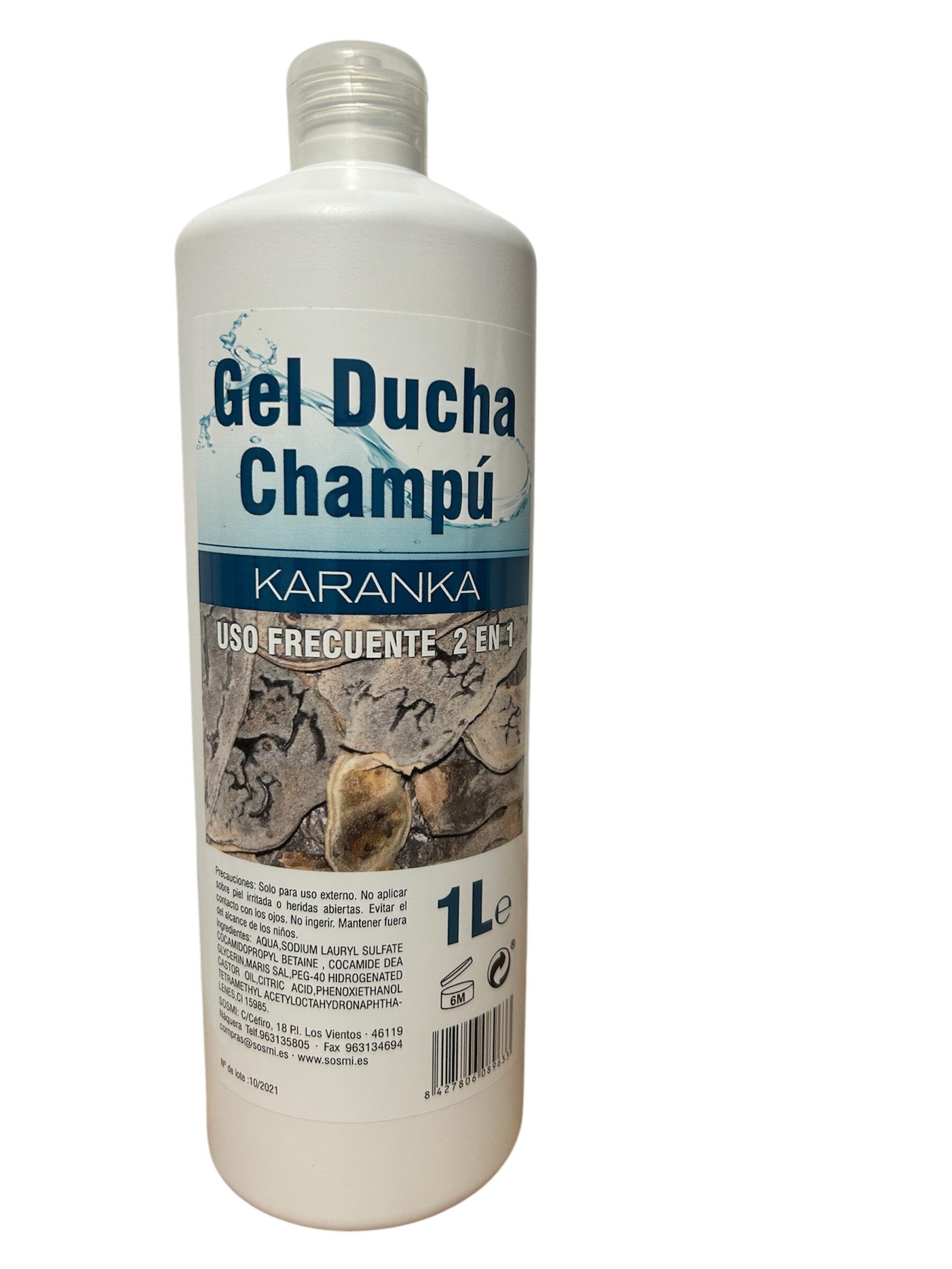 GEL DOUCHE & CHAMPOING( GEL DUCHA Y CHAMPU 2 EN 1 KARANKA 1L