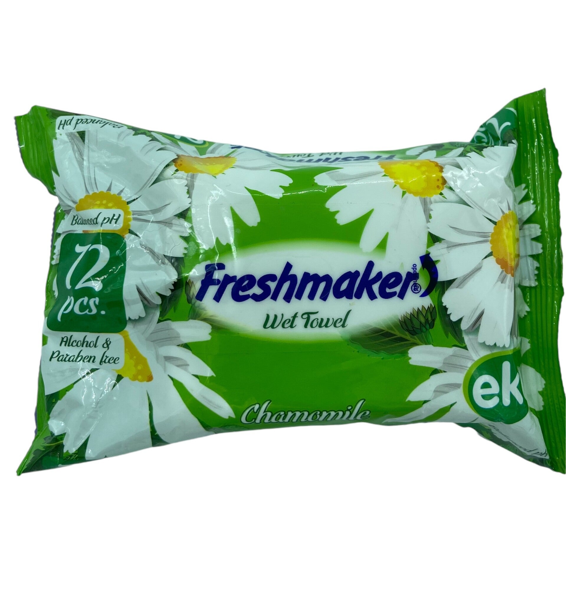 FRFRESHMAKER WET TOWEL Chamomile de 72 Lingettes humide pour Bébéé