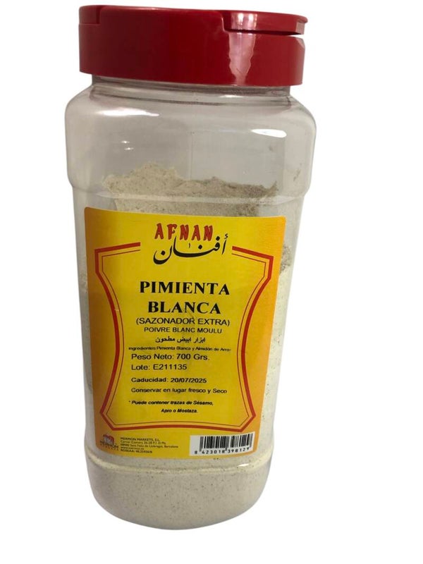 POT DE POIVRE BLANC MOULU 700G