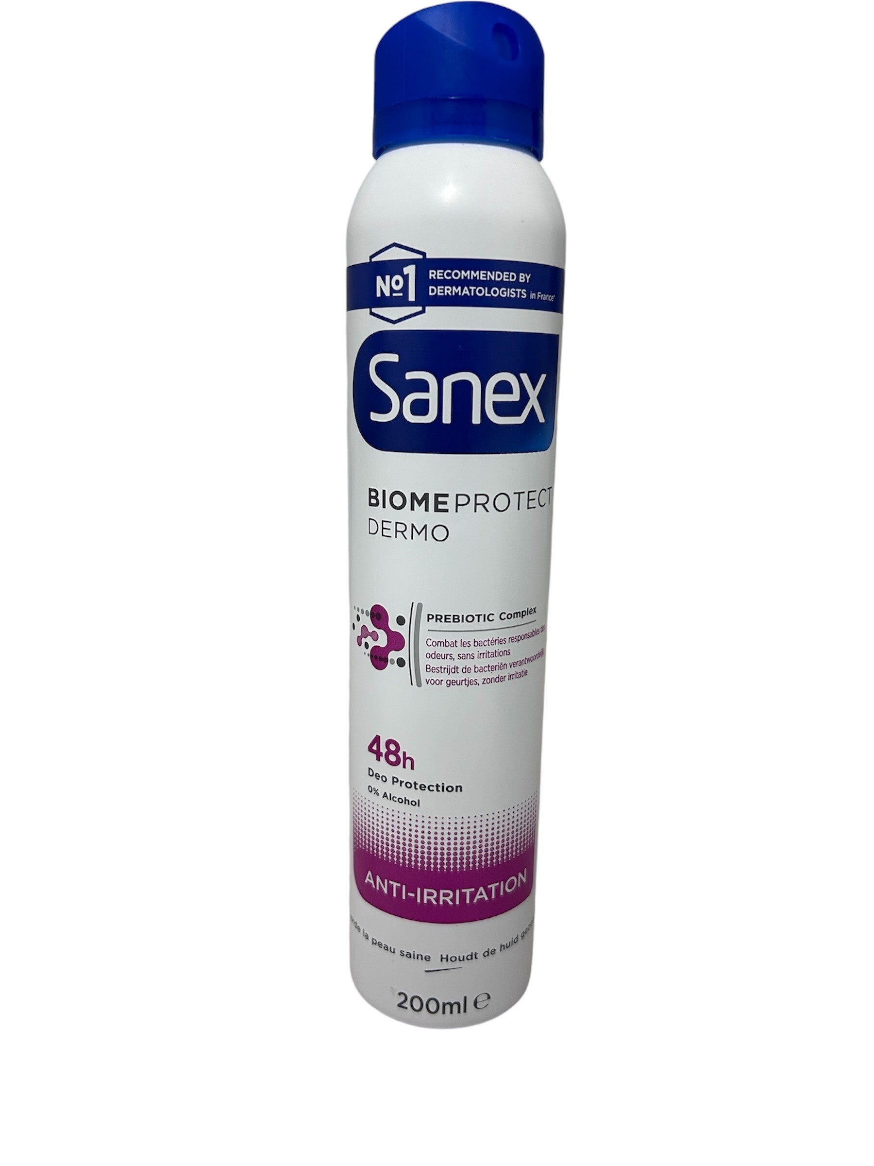 SANEX BIOMEPROTECT DERMO DEODORANT SPRAY 48h ANT-TRANSPIRANT 200ml