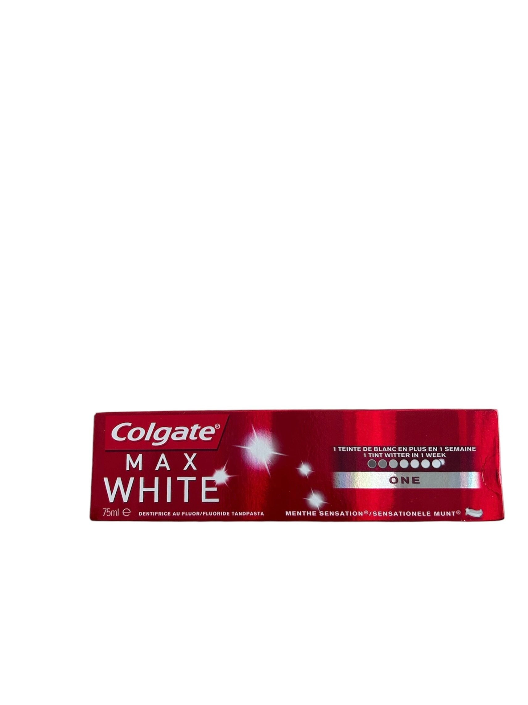 DENTIFRICE COLGATE MAX WHITE ONE (MENTHE SENSATION) 75ml
