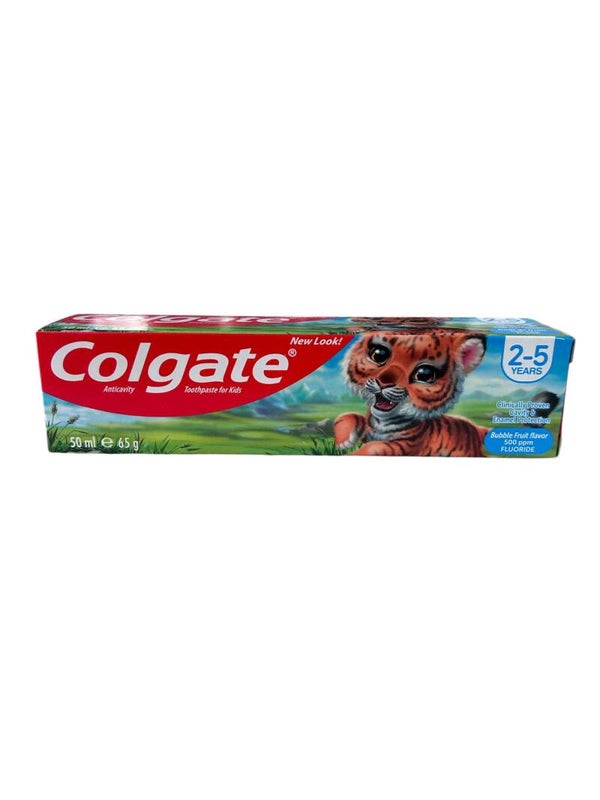 DENTIFRICE COLGATE POUR ENFANT DE 2-5 ANS (GOÛT DE FRUITS) 50ml