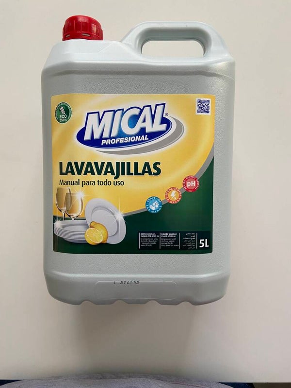 LIQUIDE VAISSELLE PROFESSIONNEL USAGE GENERAL DE 5L MICAL