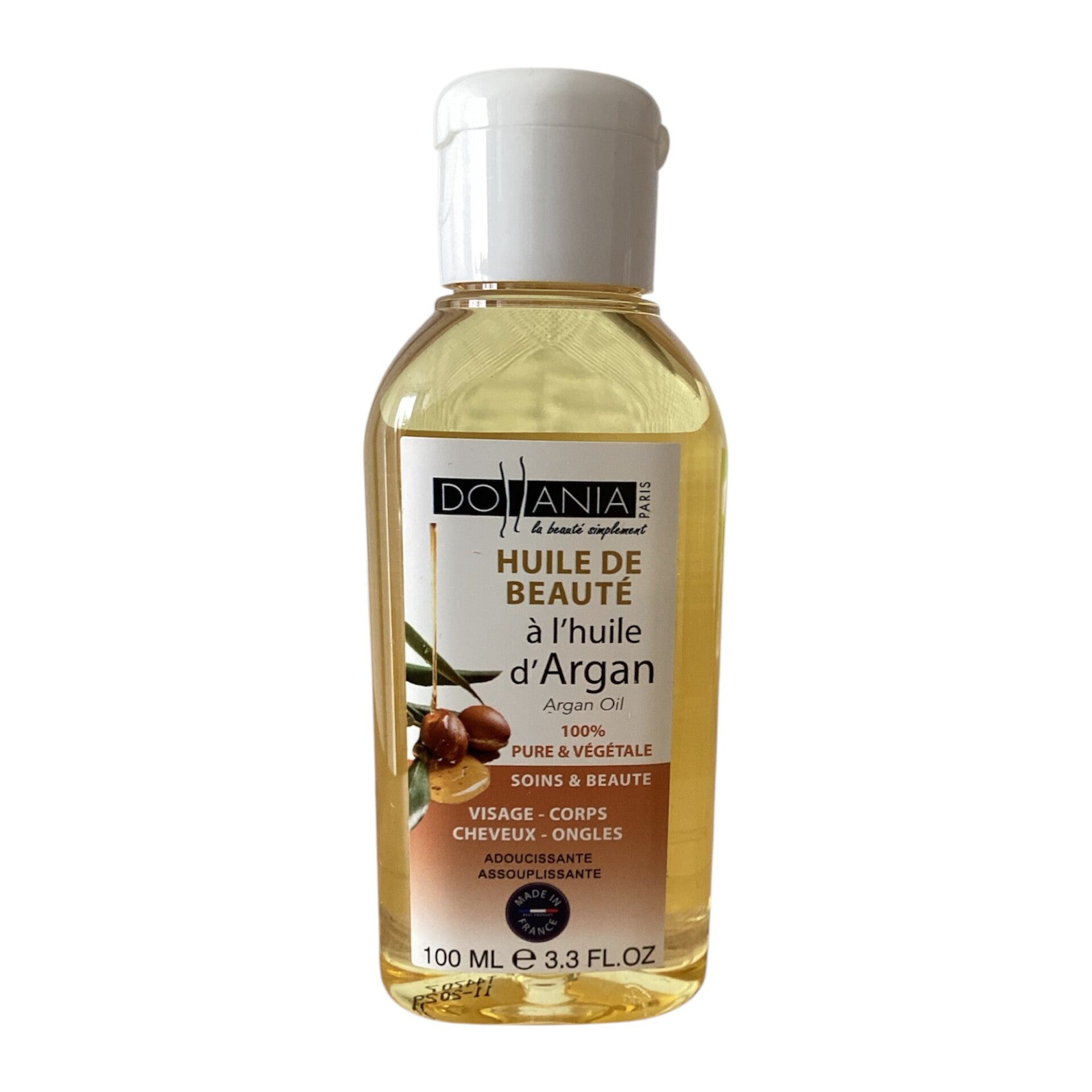 HUILE DE BEAUTE: (Visage, Corps, Cheveux et Ongles) à l'huile d' Argan 100%Pure & Végétale 100ml