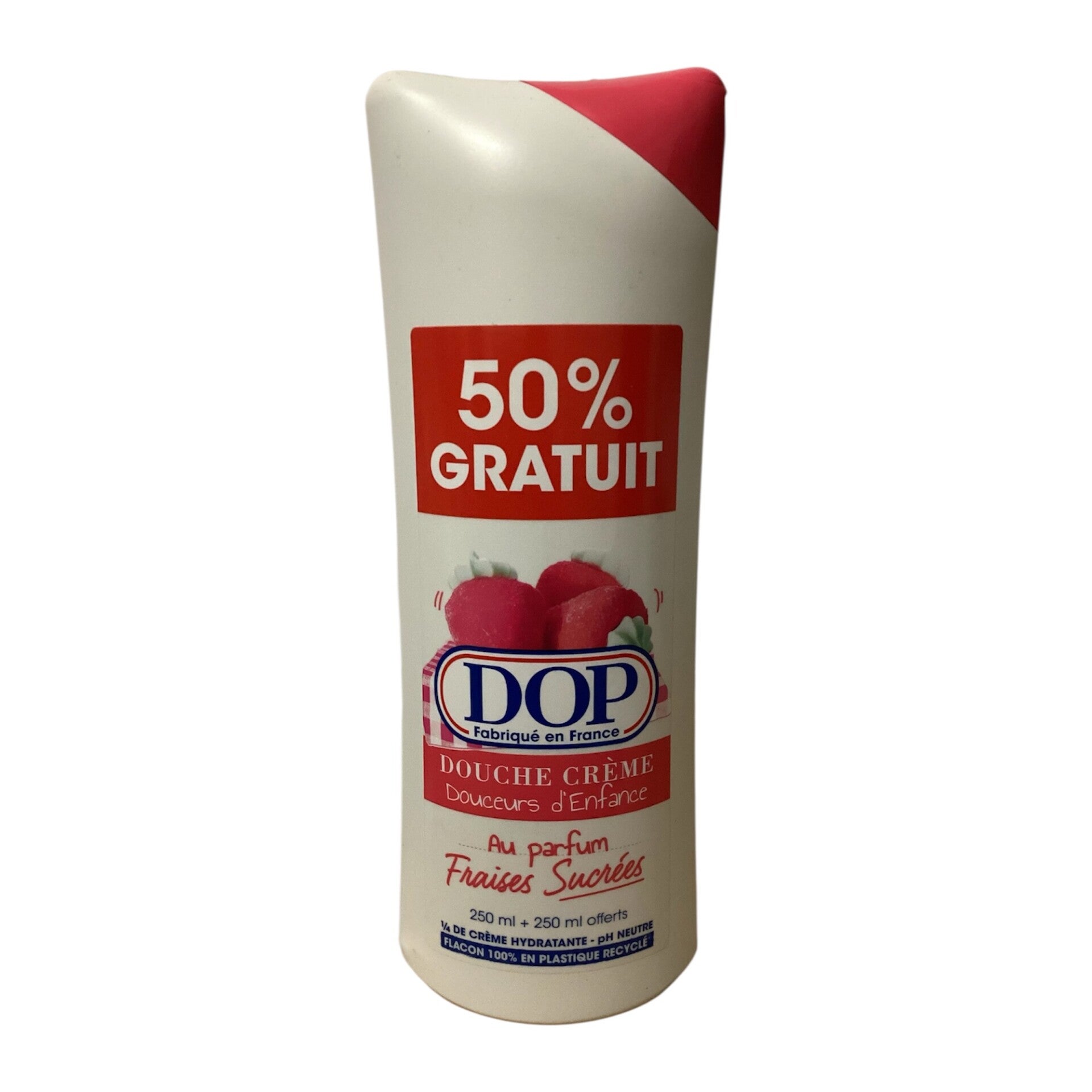 DOP-DOUCHE CREME - Douceur d'Enfance au Parfum Fraises Sucrées 500ml