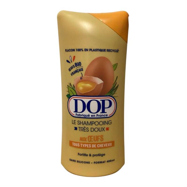 DOP-SHAMPOOING 2 EN 1 TRÈS DOUX- Aux ŒUFS -Tous Types de Cheveux - 400ml