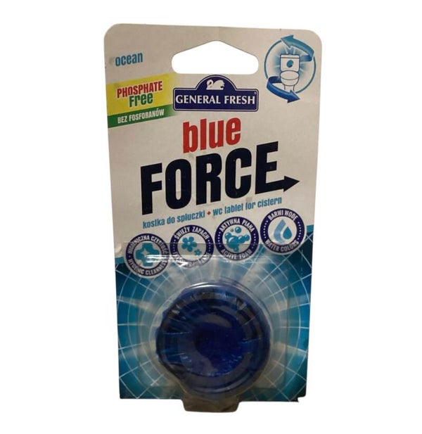 BLEU FORCE -Tablette WC pour Citerne-40g
