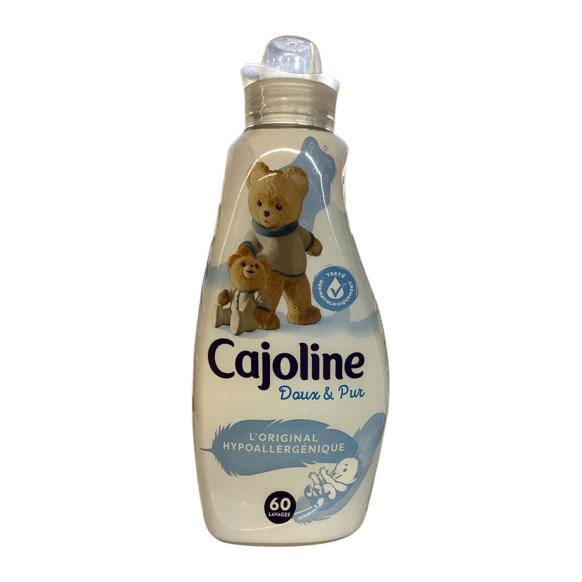 Cajoline Doux & Pur l'Orginal Hypoallergénique de 60 lavage 1,5L