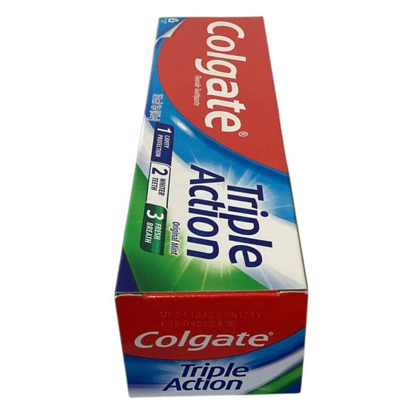 DENTIFRICE Colgate Triple Action au fluorure 100ml