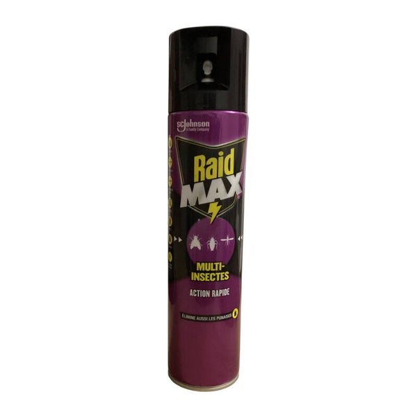 Raid-Insecticide Spray Multi-Insectes Action Max 400ml