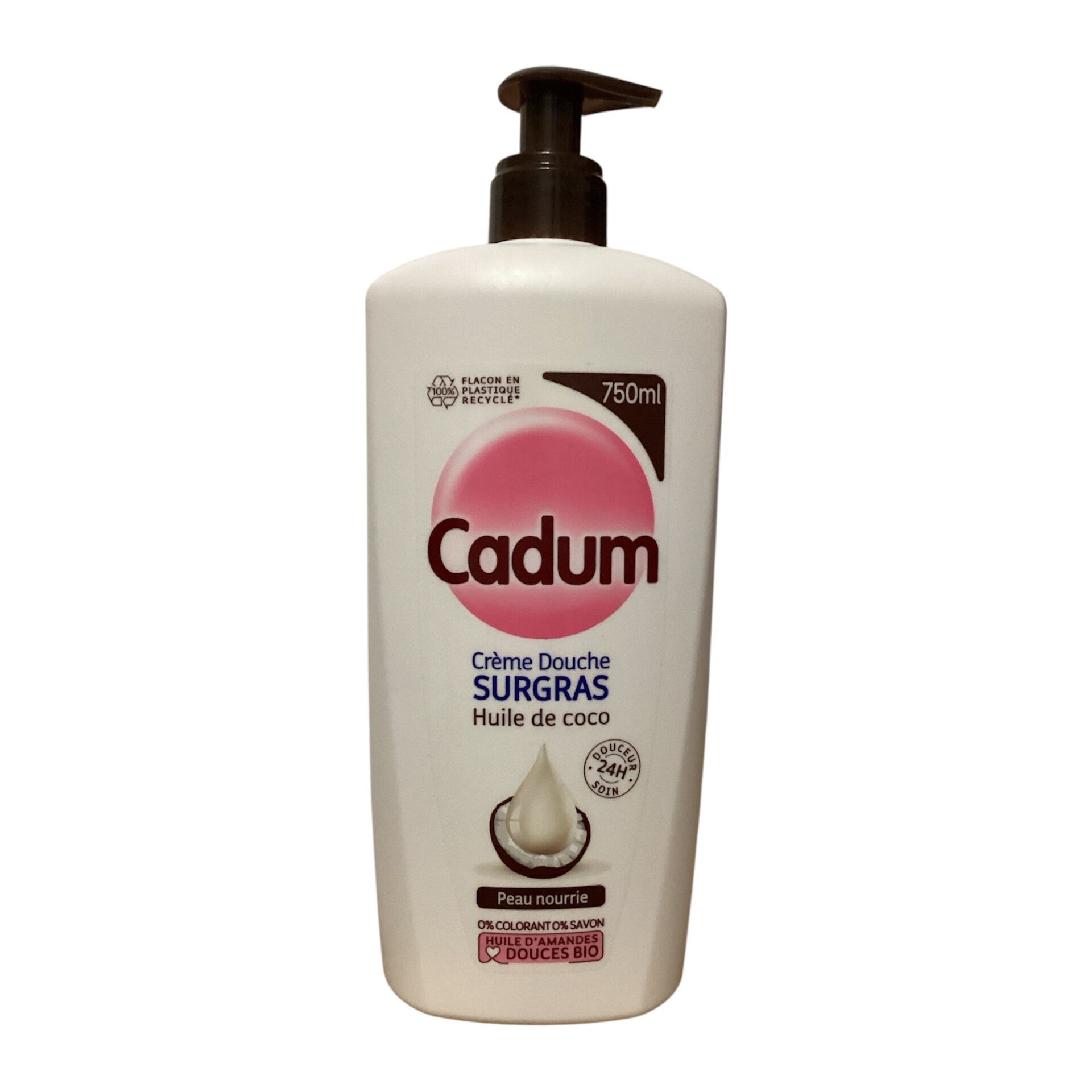 Cadum-Crème Douche SURGRAS Huile de Coco 750ml
