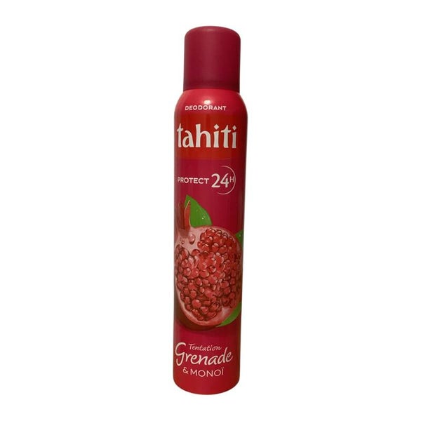 Déodorant Tahiti Protect 24h Tentation Grenade & Monoï 200ml