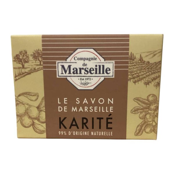 Compagnie de Marseille-Le Savon de Marseille au Beurre de KARITE 100g