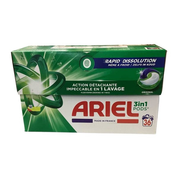 ARIEL PODS 3 EN 1 ORIGINAL 36 Lavages