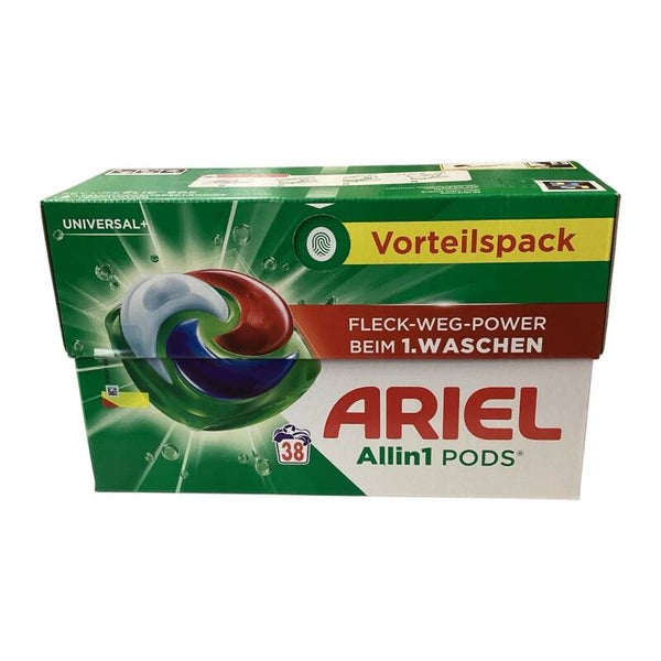 ARIEL PODS TOUT EN 1 UNIVERSAL+ 38 Lavages