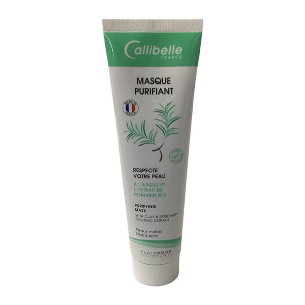 Callibelle Masque Purifiant à L'Argile et L'Extrait de Romarain Bio-150ml