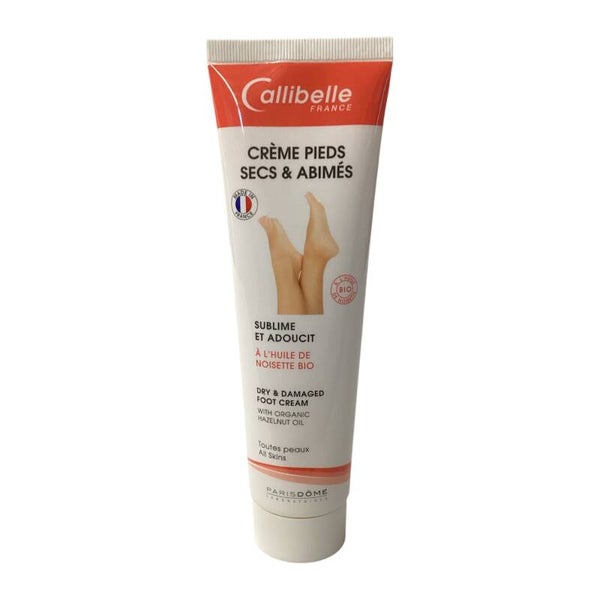 Callibelle-Crème Pieds Secs & Abimés Sublime et Adoucit à L'huile de Noisette Bio - 150ml