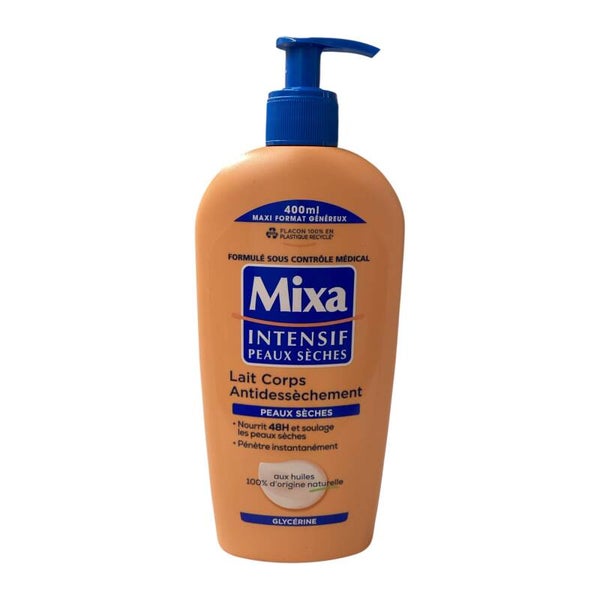 Mixa Intensif Peaux Sèches-Lait Corps Antidessèchement- 400ml