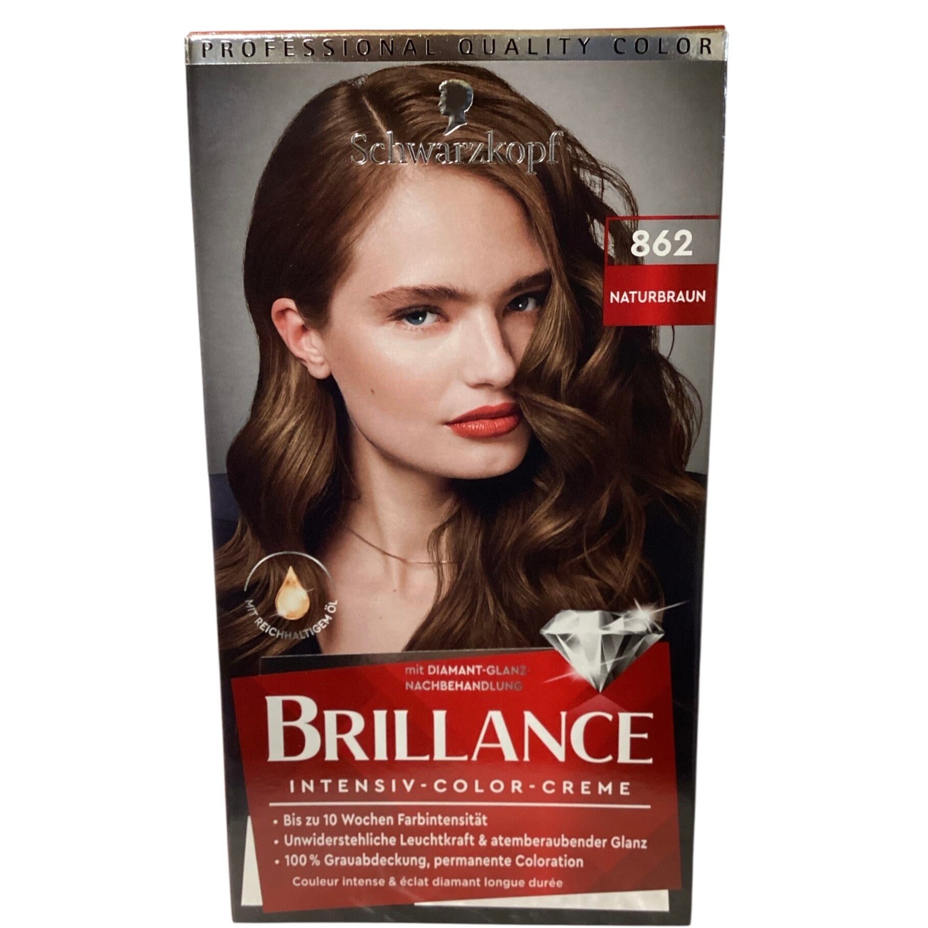 Schwarzkopf - Crème Colorante Intense BRILLANCE - 862 Châtain Clair