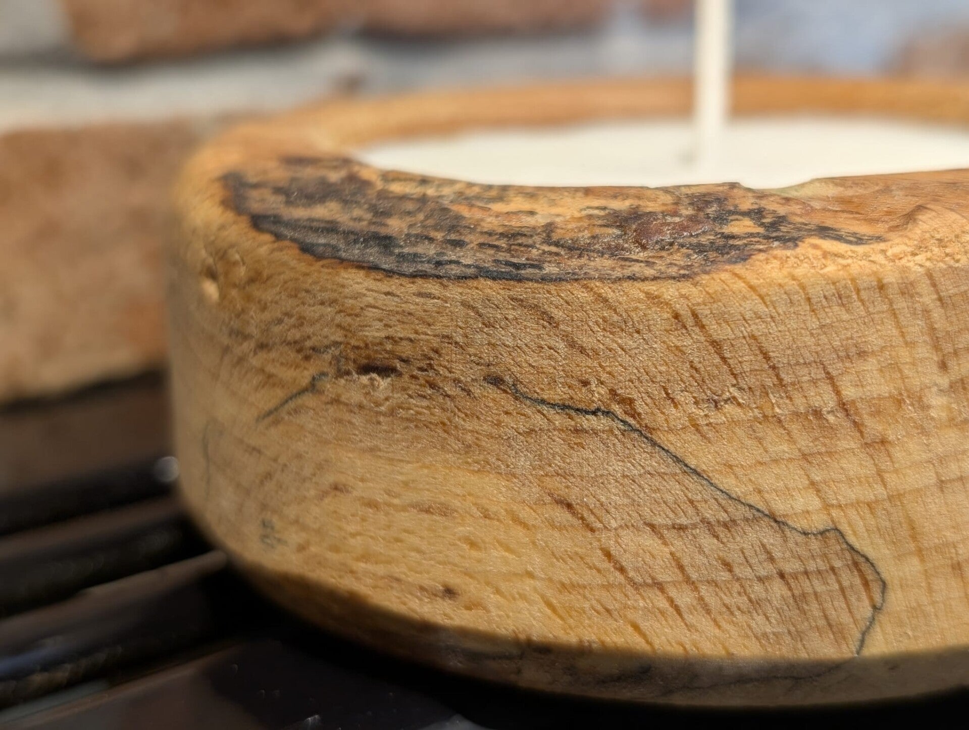 Small Oak Candle