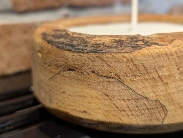 Small Oak Candle