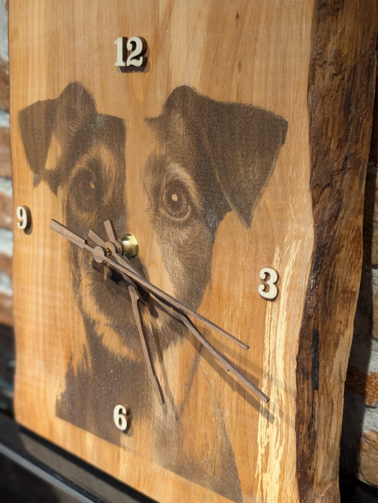 Jack Russell Design Alder Wall Clock