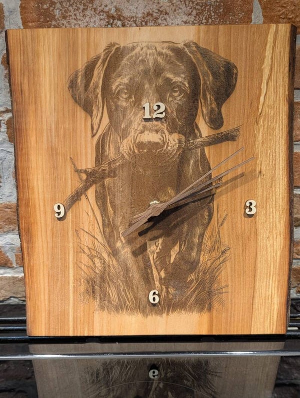 Labrador Design Alder Wall Clock