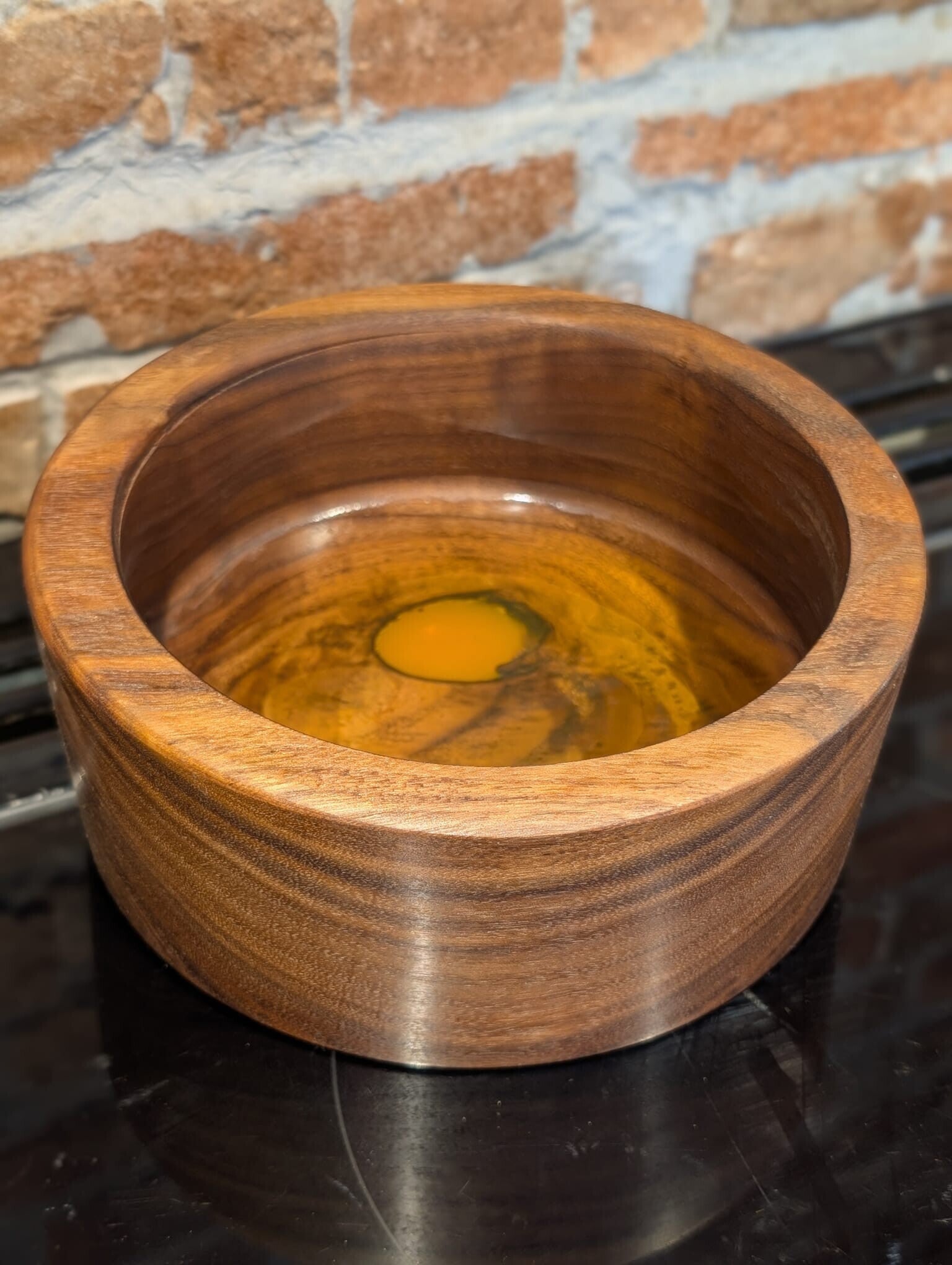 Walnut & Resin Bowl