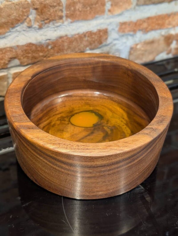 Walnut & Resin Bowl