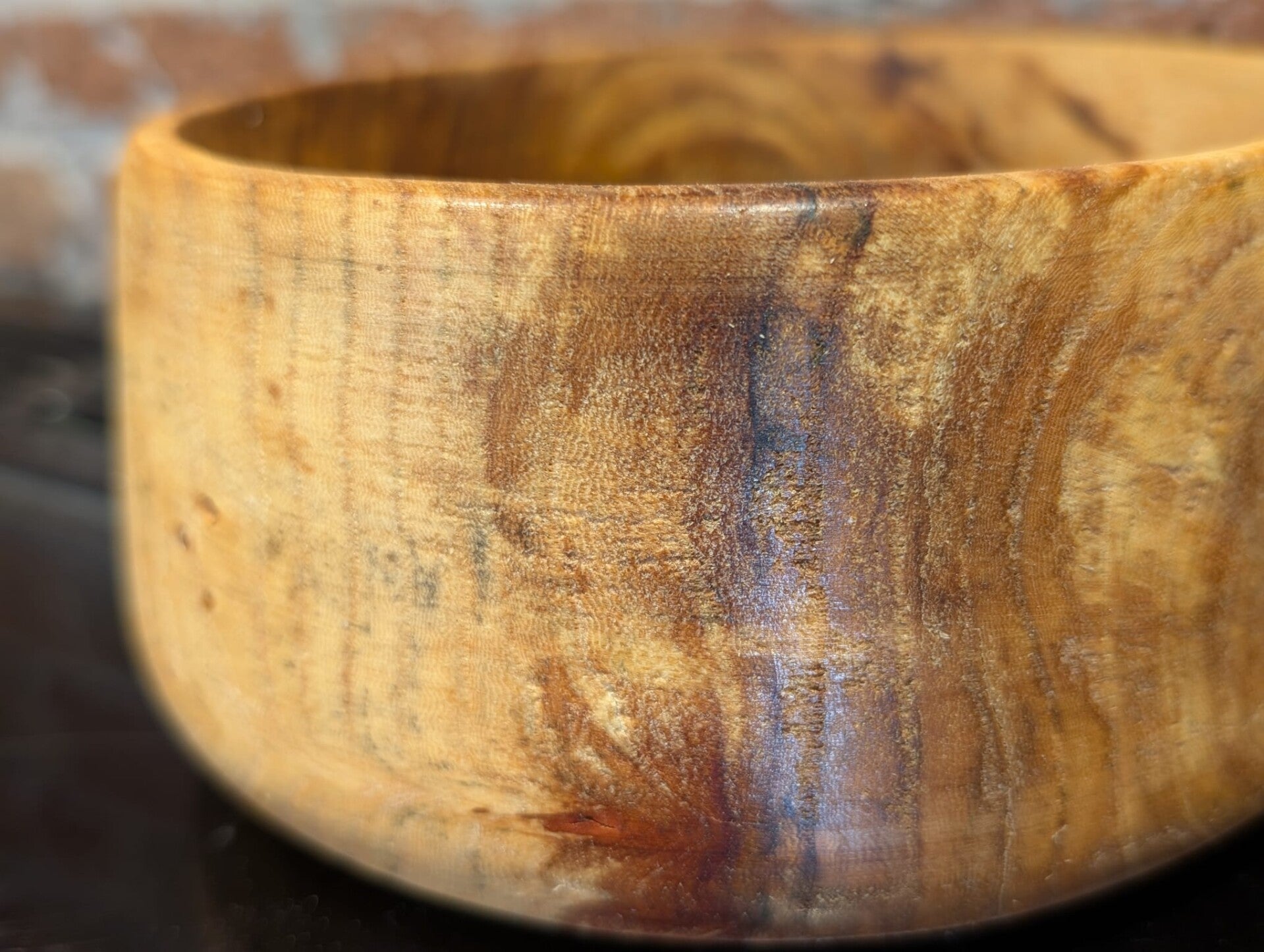 Spalted Elm Bowl