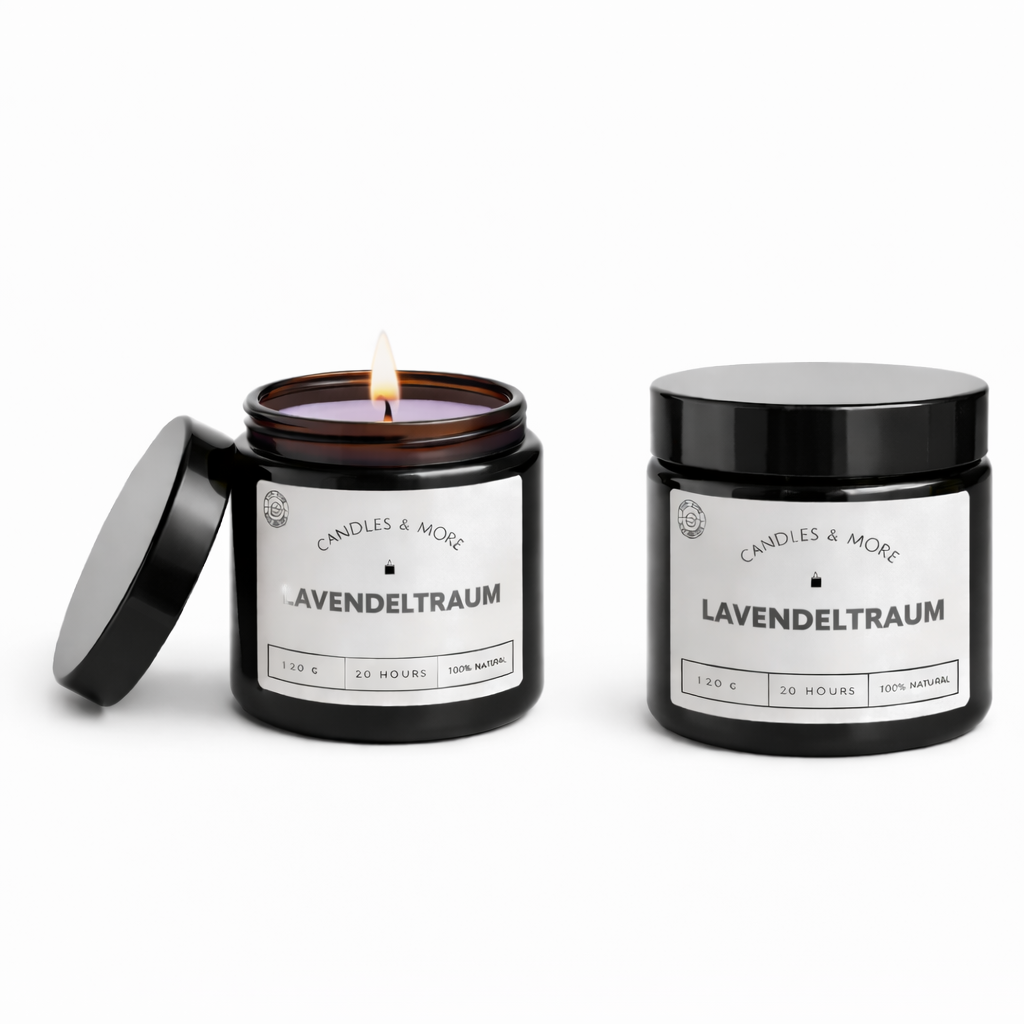Duftkerze Lavendeltraum - Lavendel & Patchouli