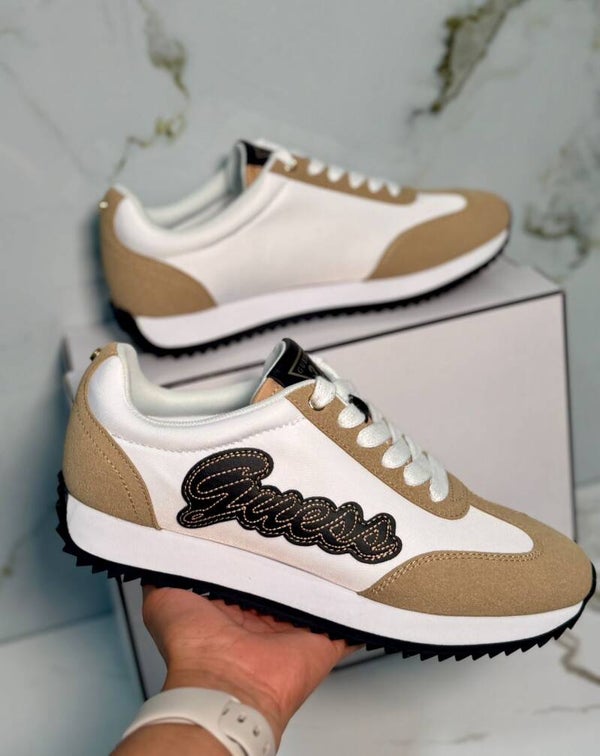 Tenis Guess Blanco Cafe