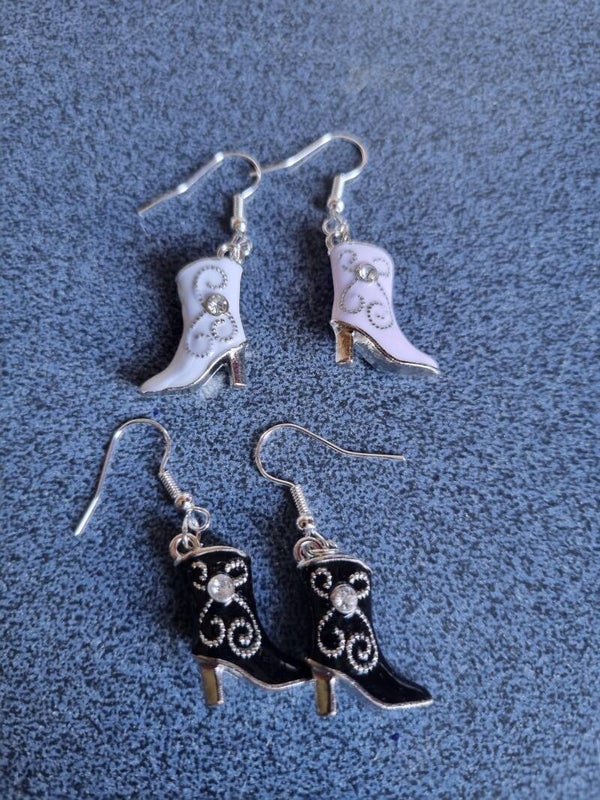 Boot Earrings
