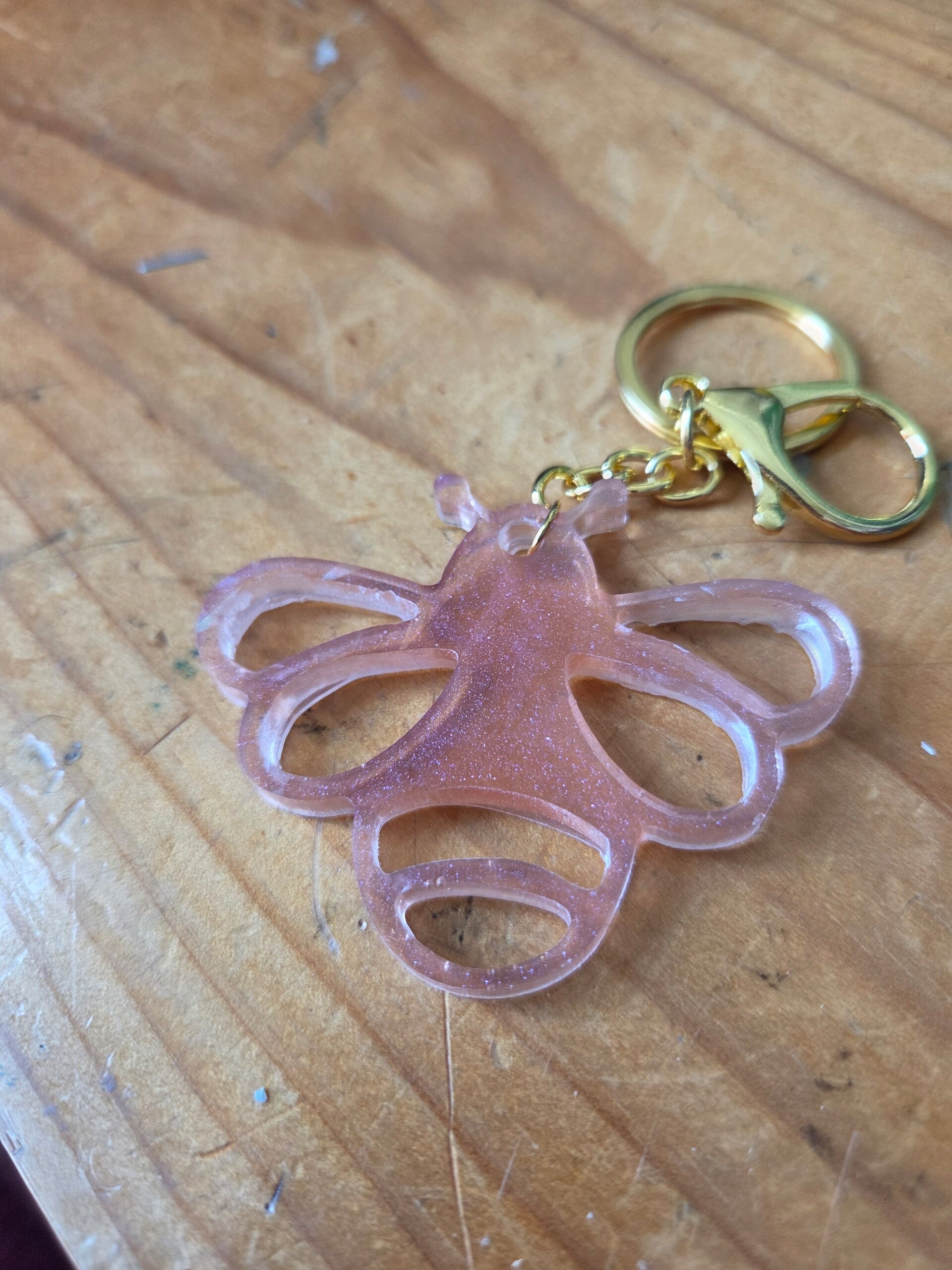 Snail keyring