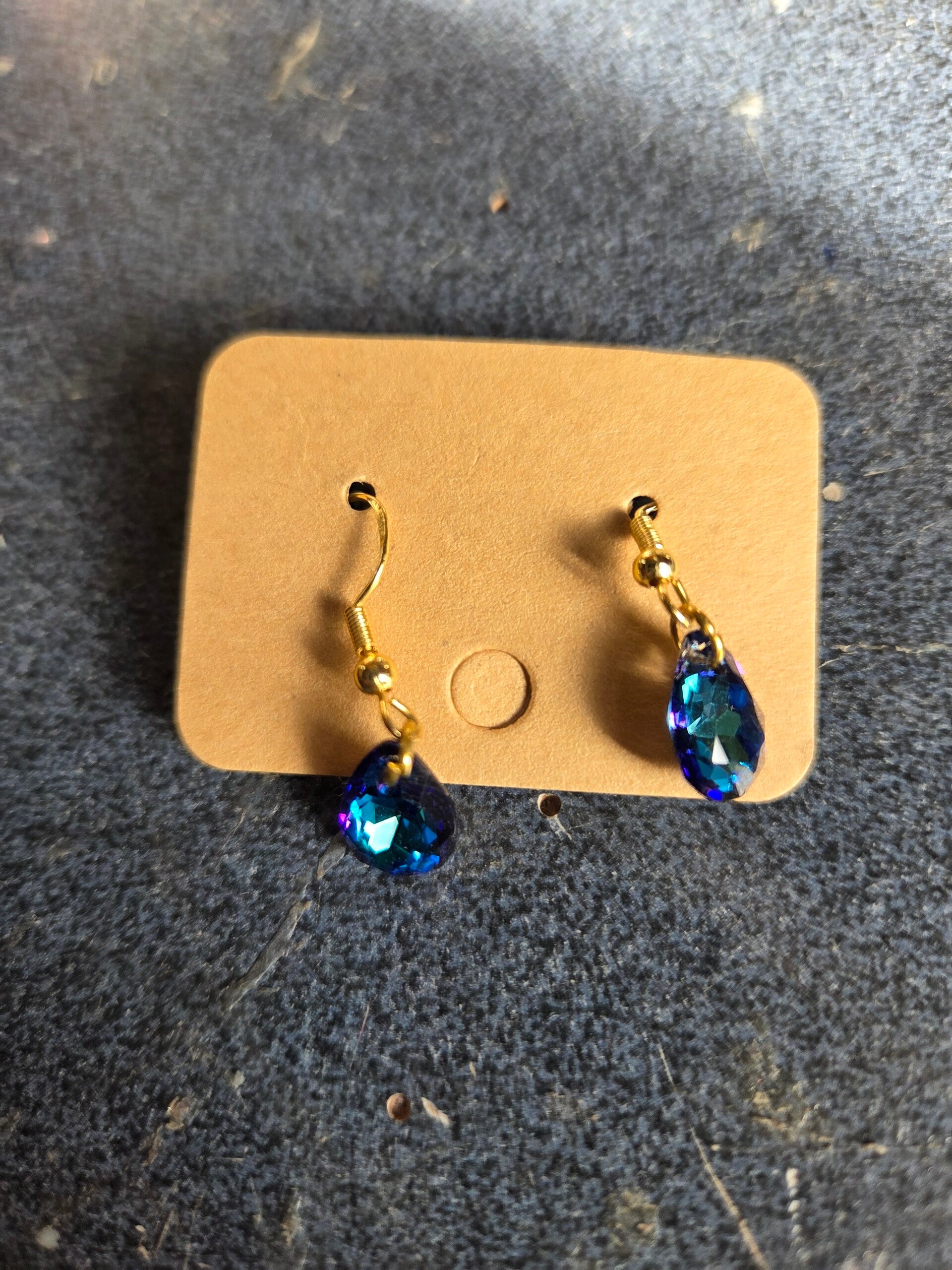 Faux Crystal Blue