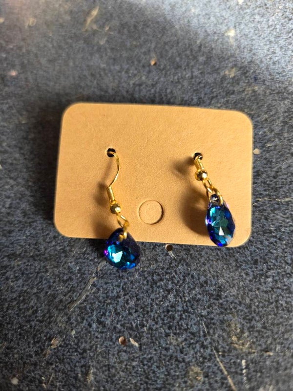 Faux Crystal Blue
