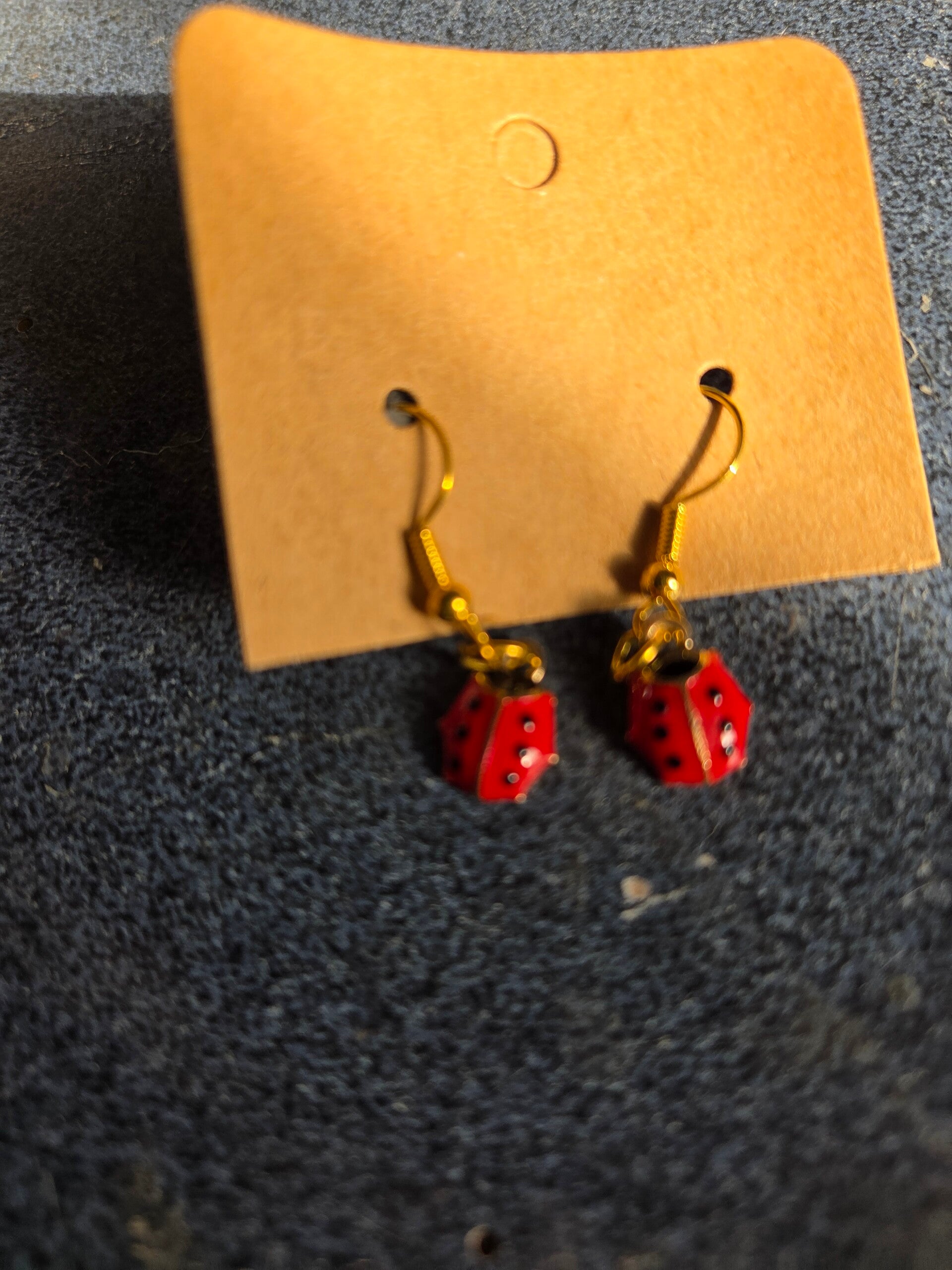 Ladybug Earrings