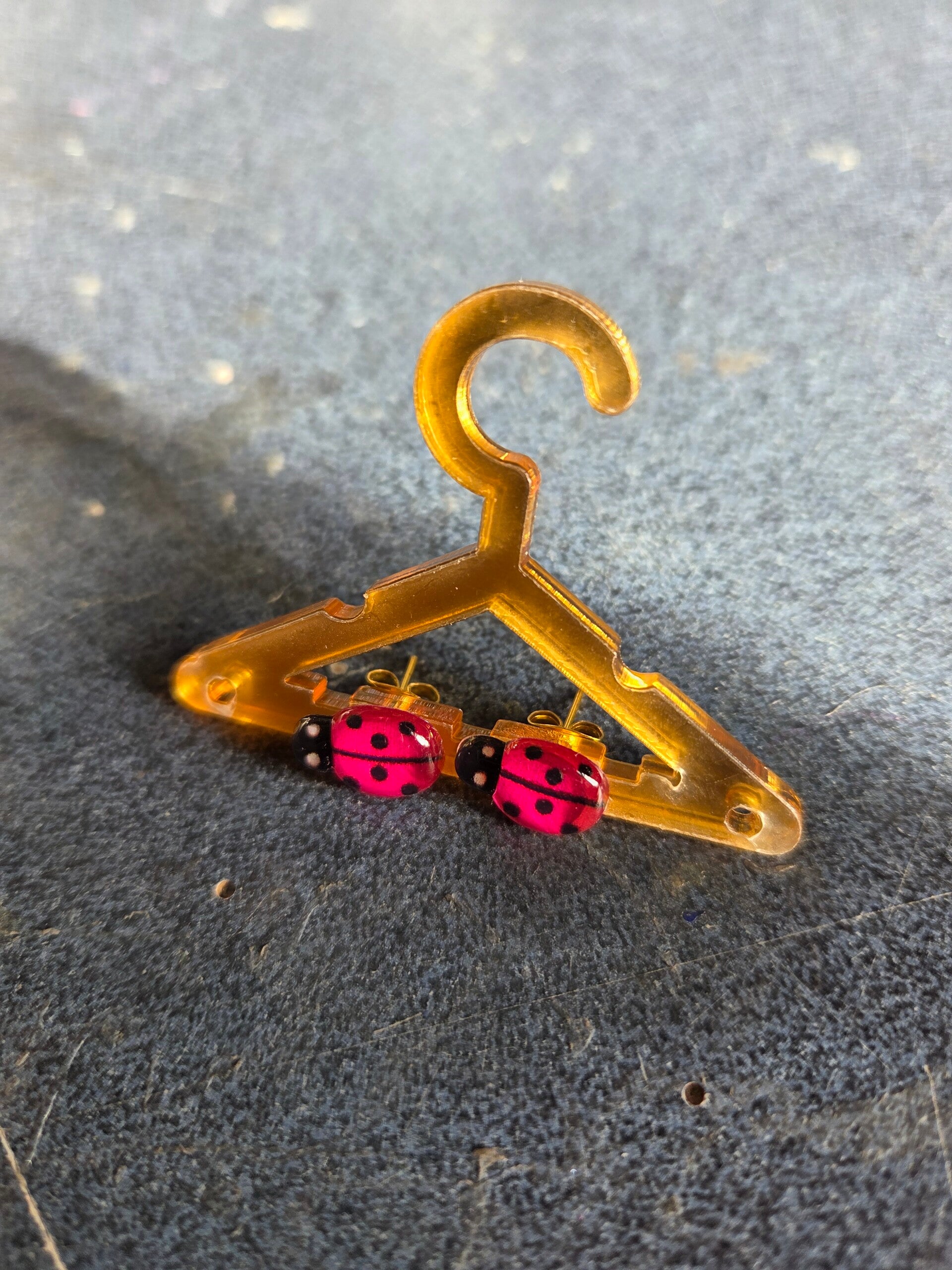 Ladybug Studs