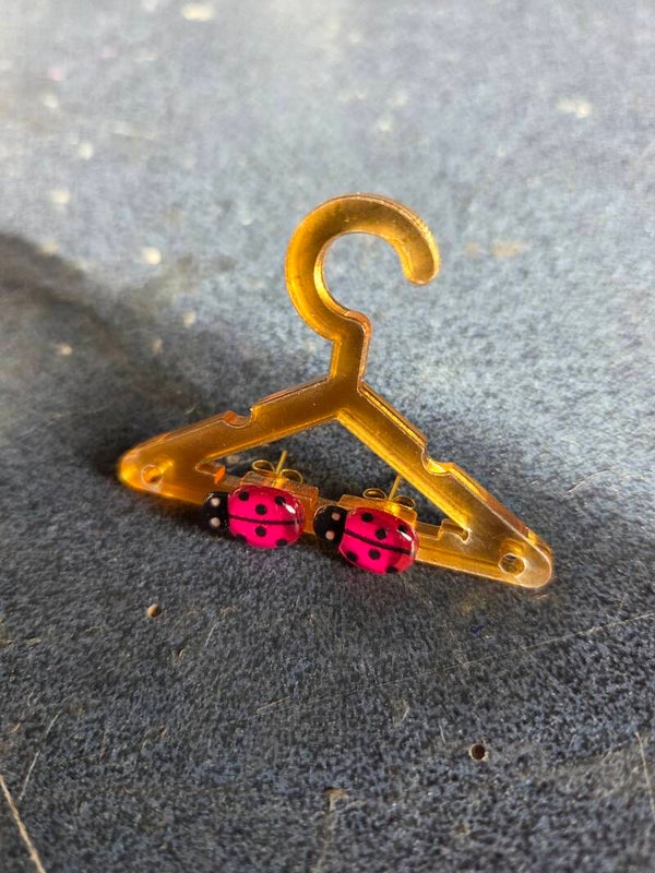 Ladybug Studs