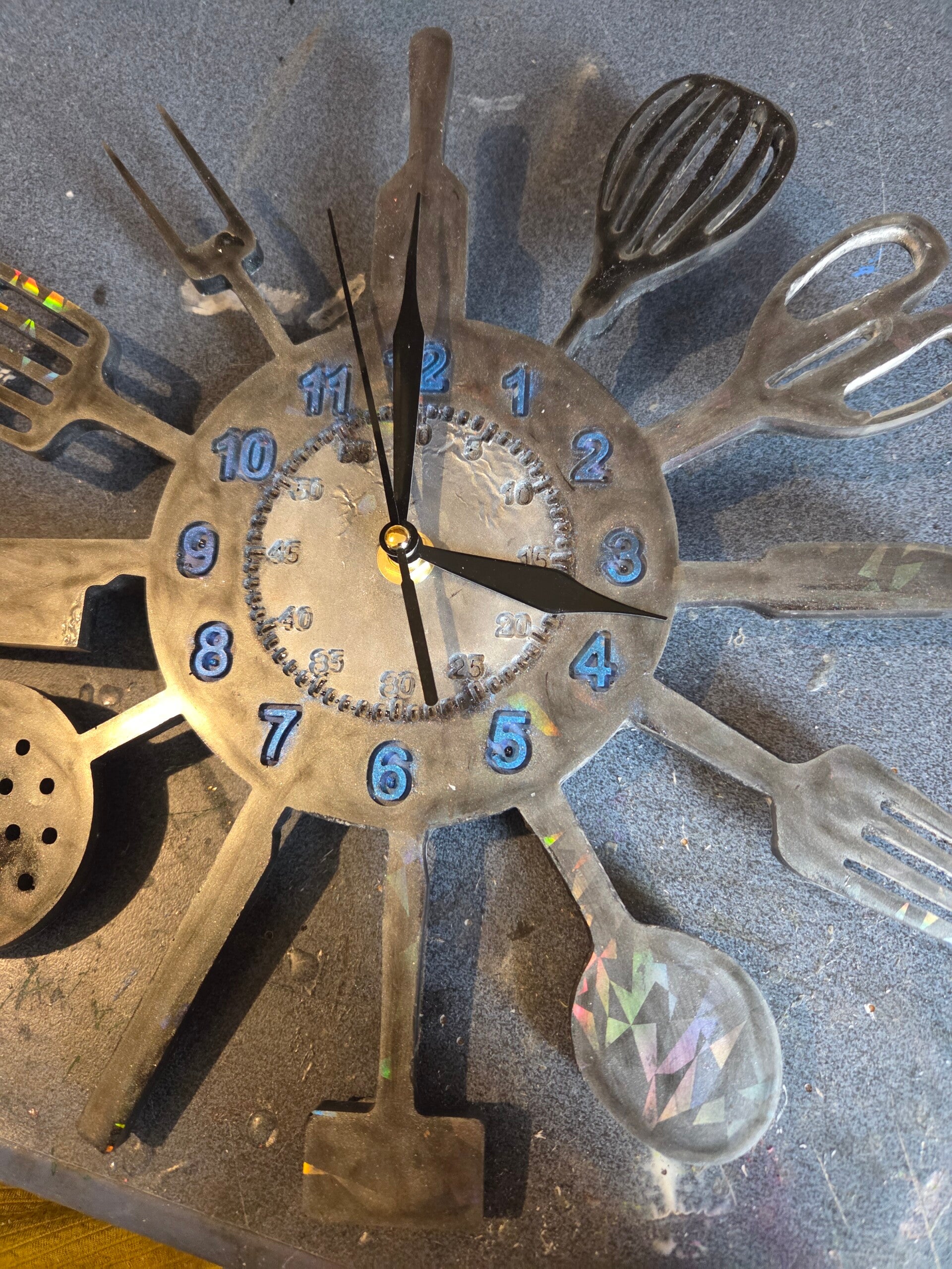Resin Clock