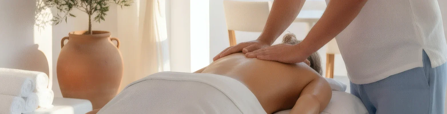 Private mobile massage in Crete for women and couples