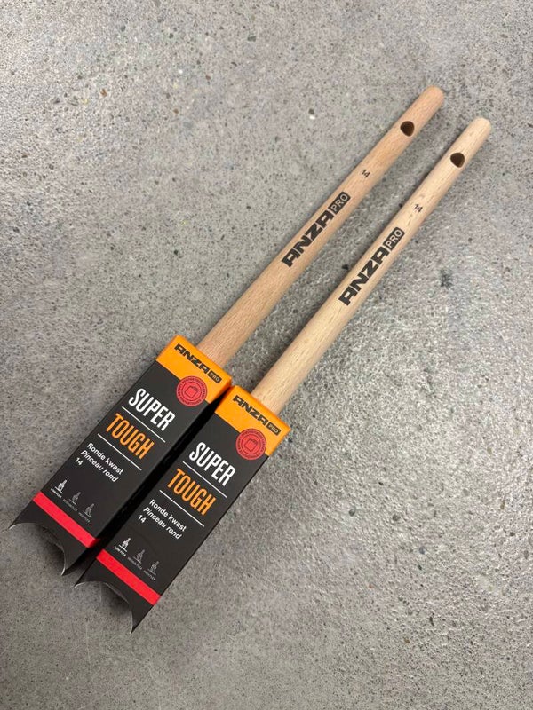 Anza Pro Super Tough kwast 14 - terpetinegedragen - 1+1 Gratis!