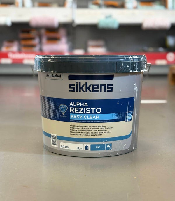Sikkens Alpha Rezisto Easy Clean 10L - Lichte kleuren