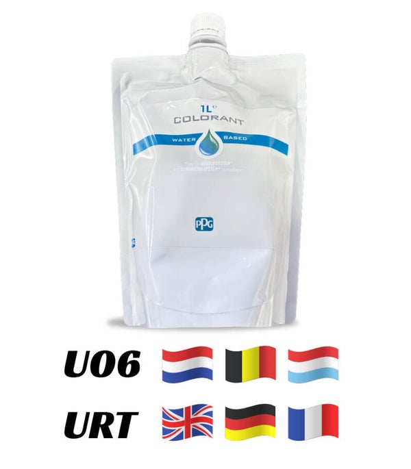 1L PPG colorant U06 URT - Transparent Red Oxide (Light Sienna)