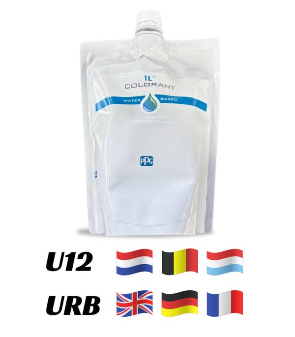 1L PPG colorant U12 URB - Bluish Red Oxide (Venetian Red)