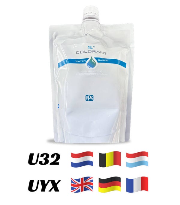 1L PPG colorant U32 UYX - Yellow Oxide (Ochre)
