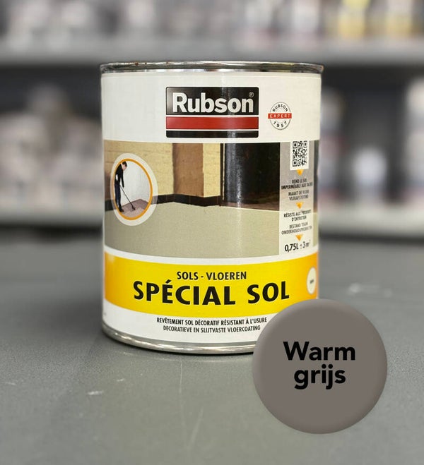 Rubson Special Sol vloercoating - Warm Grijs 0,75L