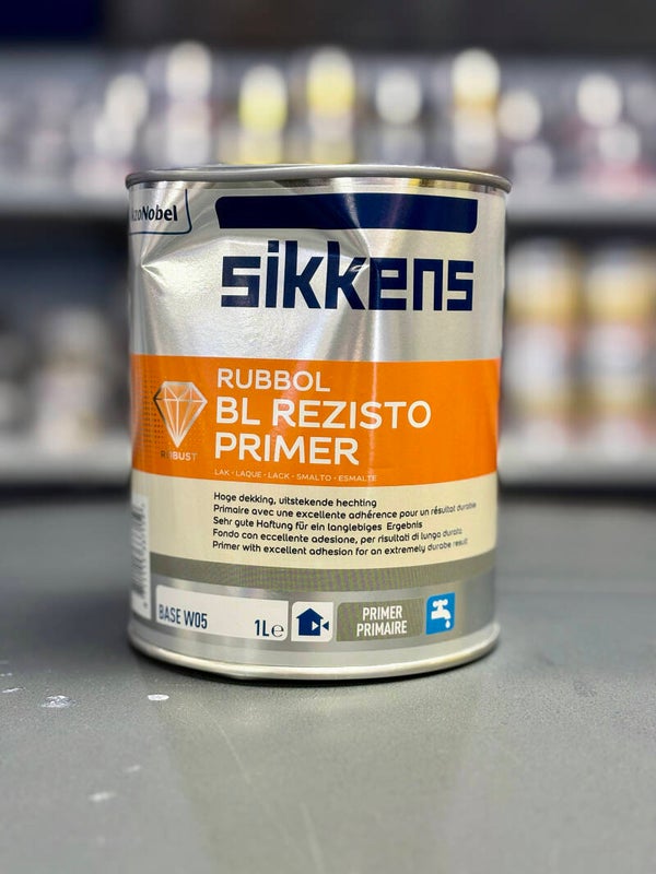 Sikkens Rubbol BL Primer 1L - Lichte kleuren - Beschadigd