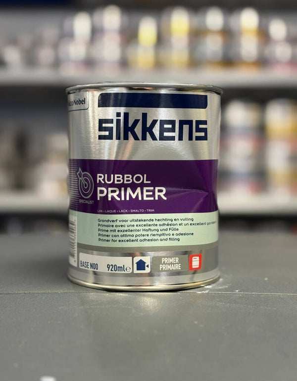 Sikkens Rubbol Primer 1L - Donkere Kleuren - beschadigd blik